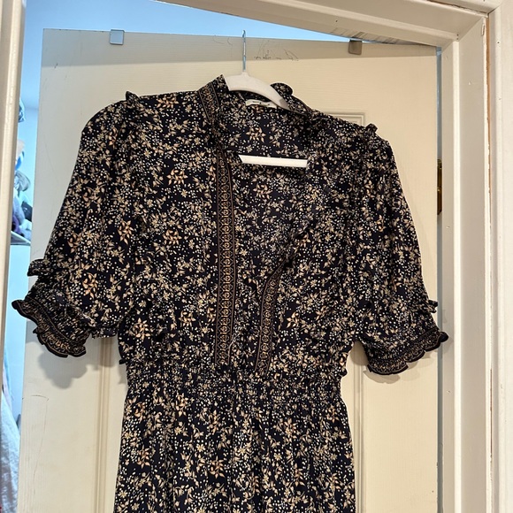 Max Studio Multi Color Long Dress - Picture 2 of 10